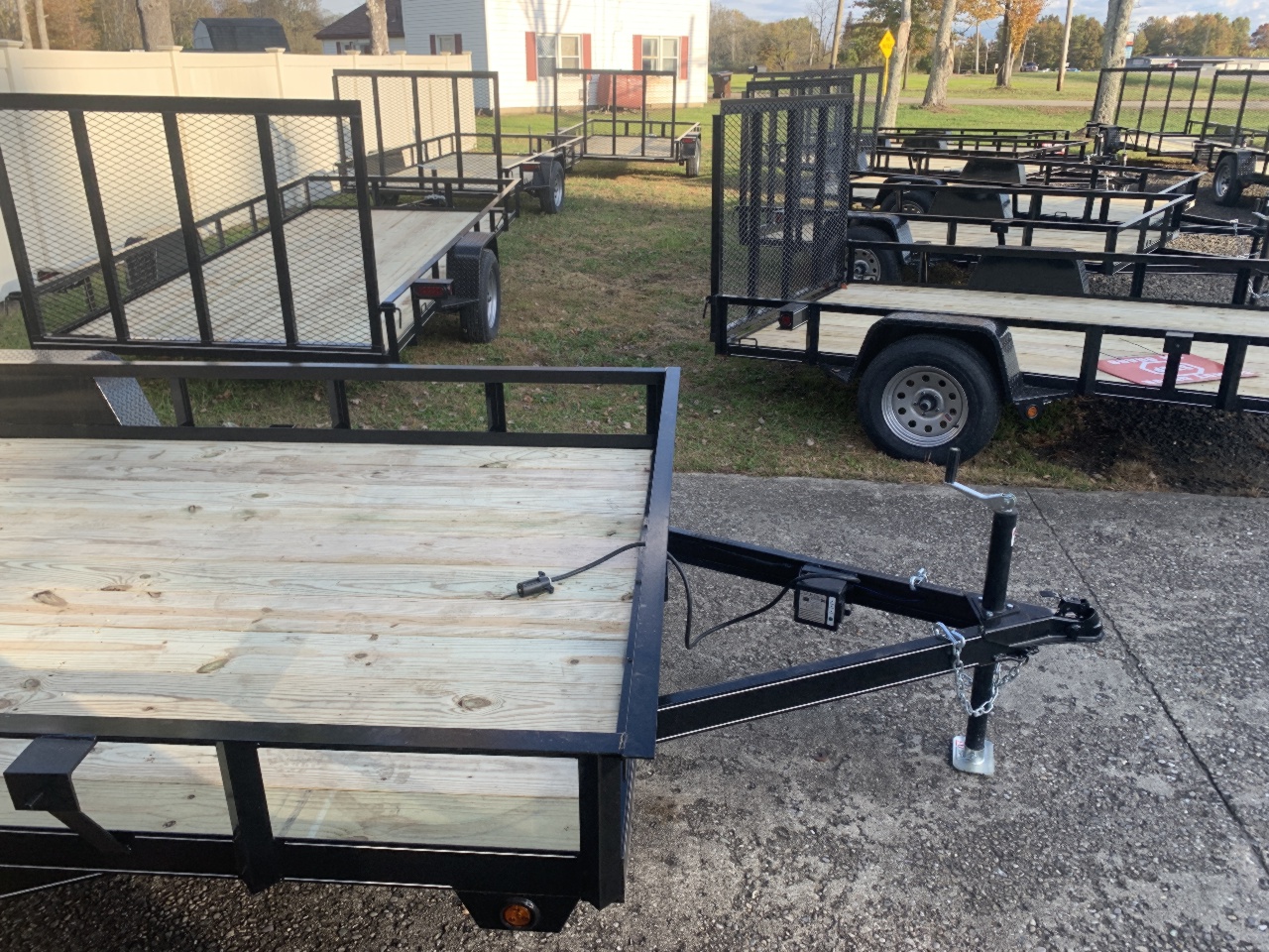 2026  Racers Edge  Trailer 82x16 Tandem Utility 7000lb